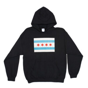 City of Chicago Flag Men's Pullover Hoodies