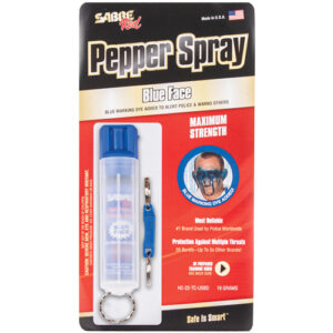 Sabre Pepper Spray - Blue Face